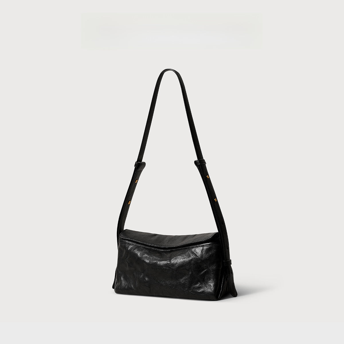 Vegetable Tanned Cowhide Pillow Tote Bag