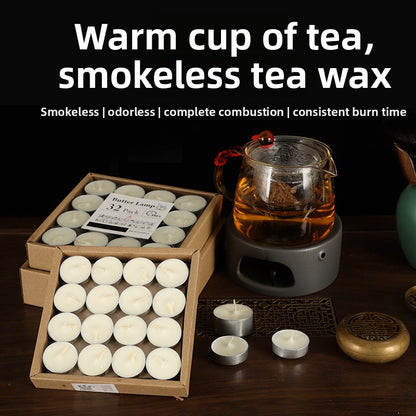 Vegetable Wax Tea Candles