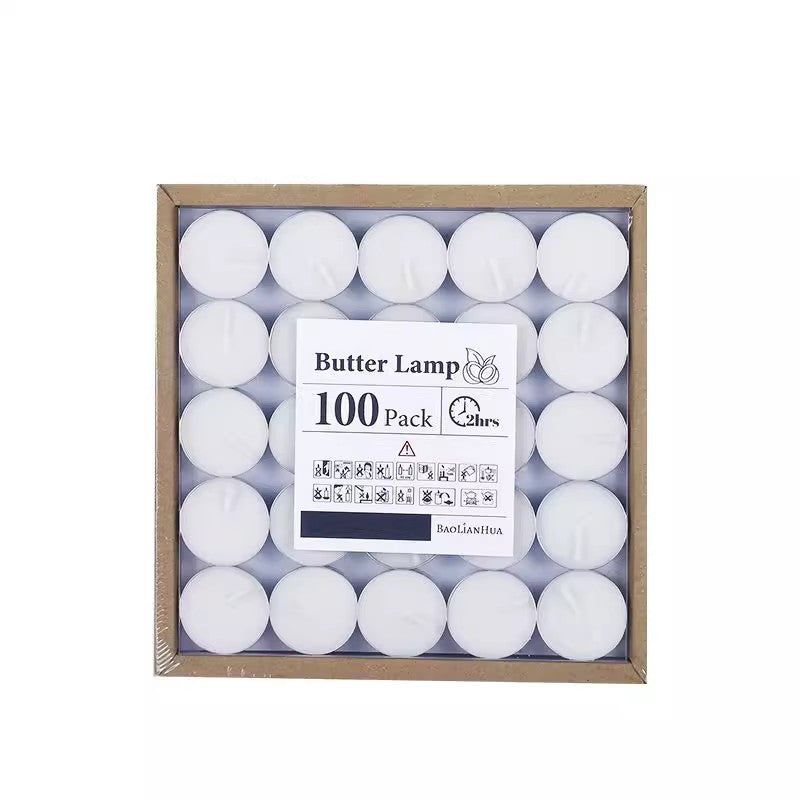 Vegetable Wax Tea Candles