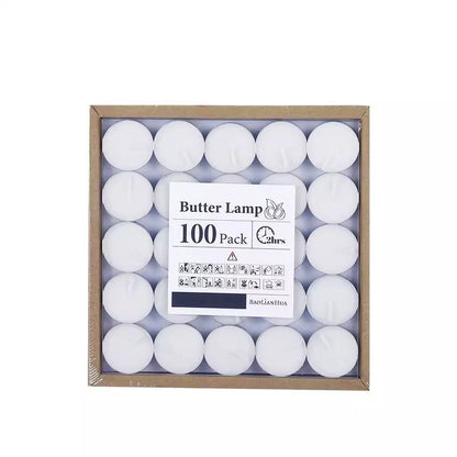 Vegetable Wax Tea Candles