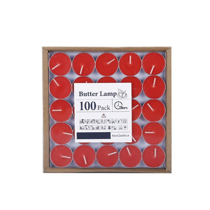 Vegetable Wax Tea Candles