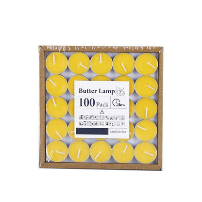 Vegetable Wax Tea Candles