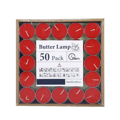 Vegetable Wax Tea Candles