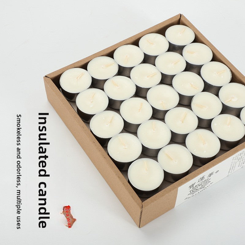 Vegetable Wax Tea Candles