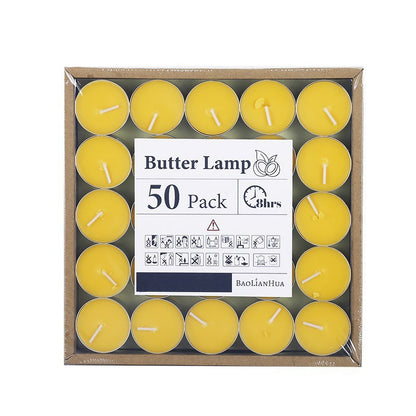 Vegetable Wax Tea Candles