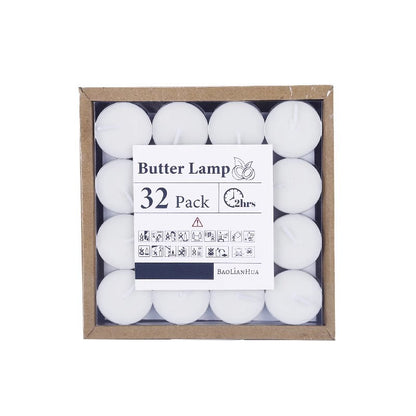 Vegetable Wax Tea Candles