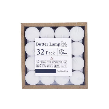 Vegetable Wax Tea Candles