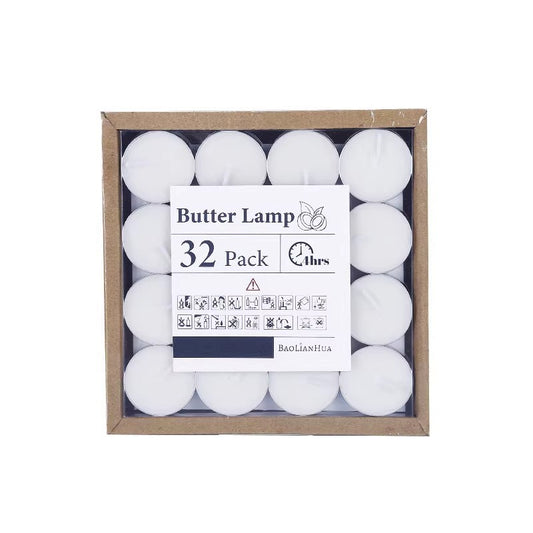 Vegetable Wax Tea Candles