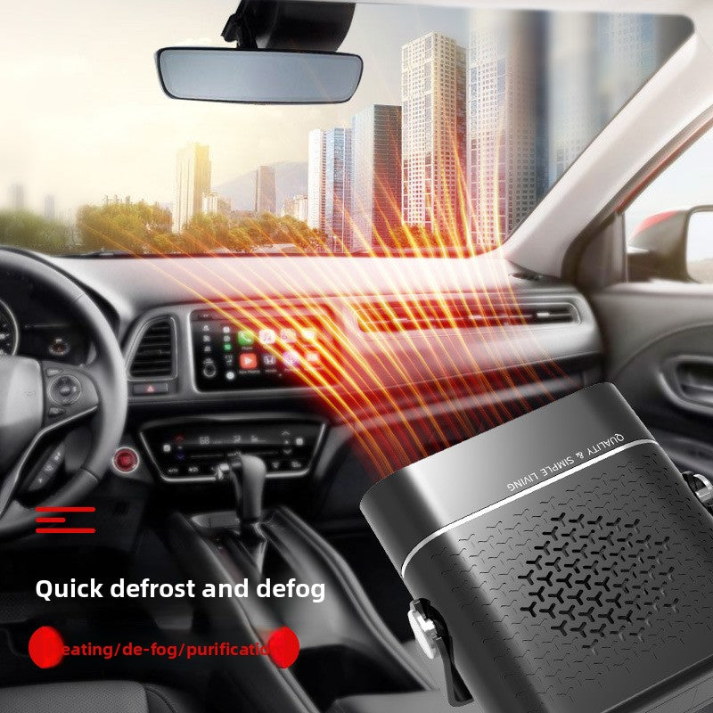 Vehicle interior heating device