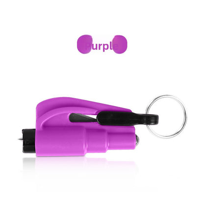 Vehicle-mounted safety hammer, life-saving hammer, keychain, window-breaking hammer