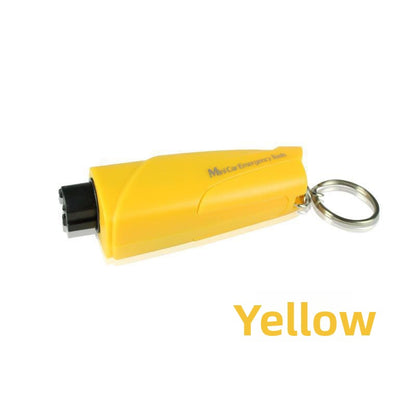 Vehicle-mounted safety hammer, life-saving hammer, keychain, window-breaking hammer