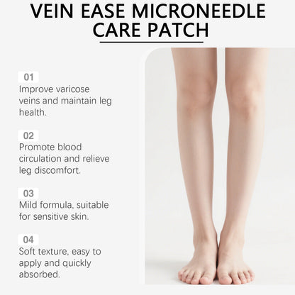 Vein Ease Microneedle Care Patch Leg Skin Care