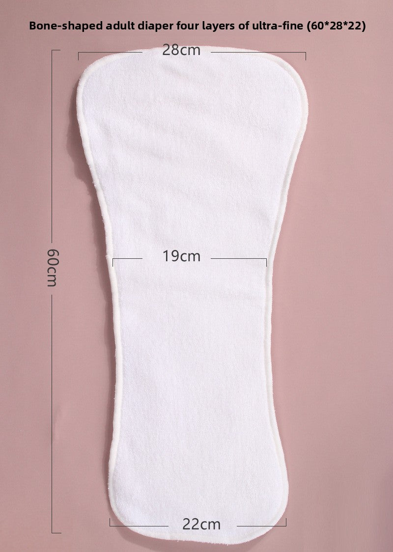 Velcro Adult Diaper Pants Absorbent Cotton Underwear