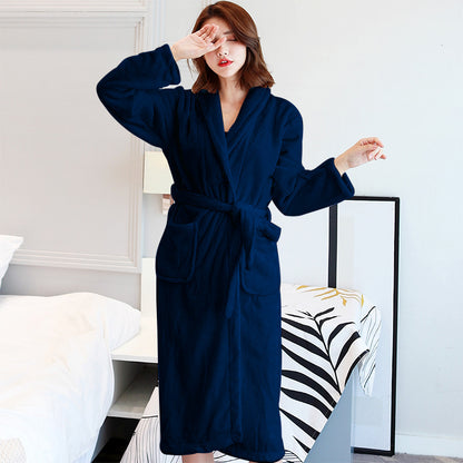 Velour Robe