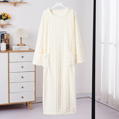 Velour robe
