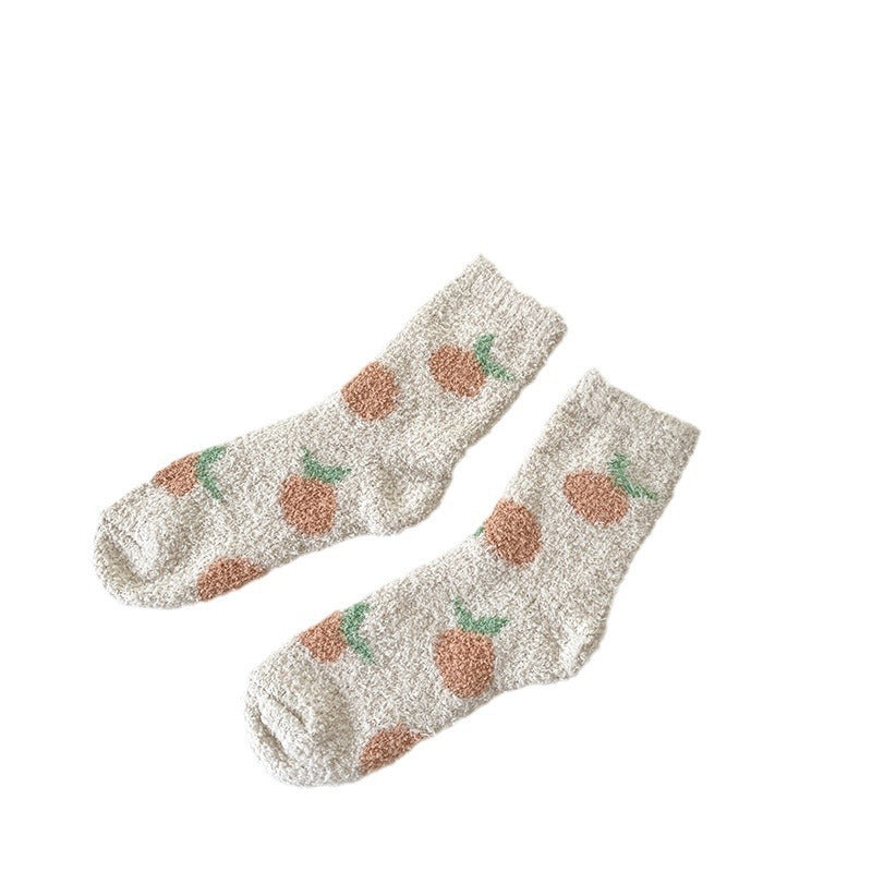 Velour socks