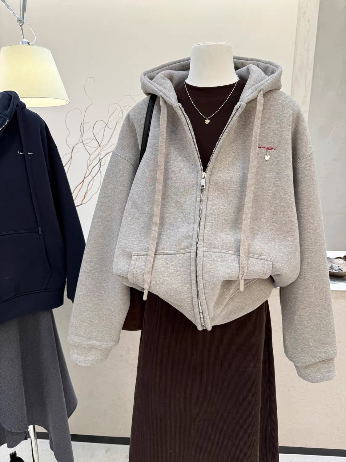 Velour Sweatshirt