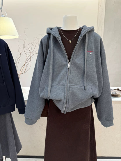 Velour Sweatshirt