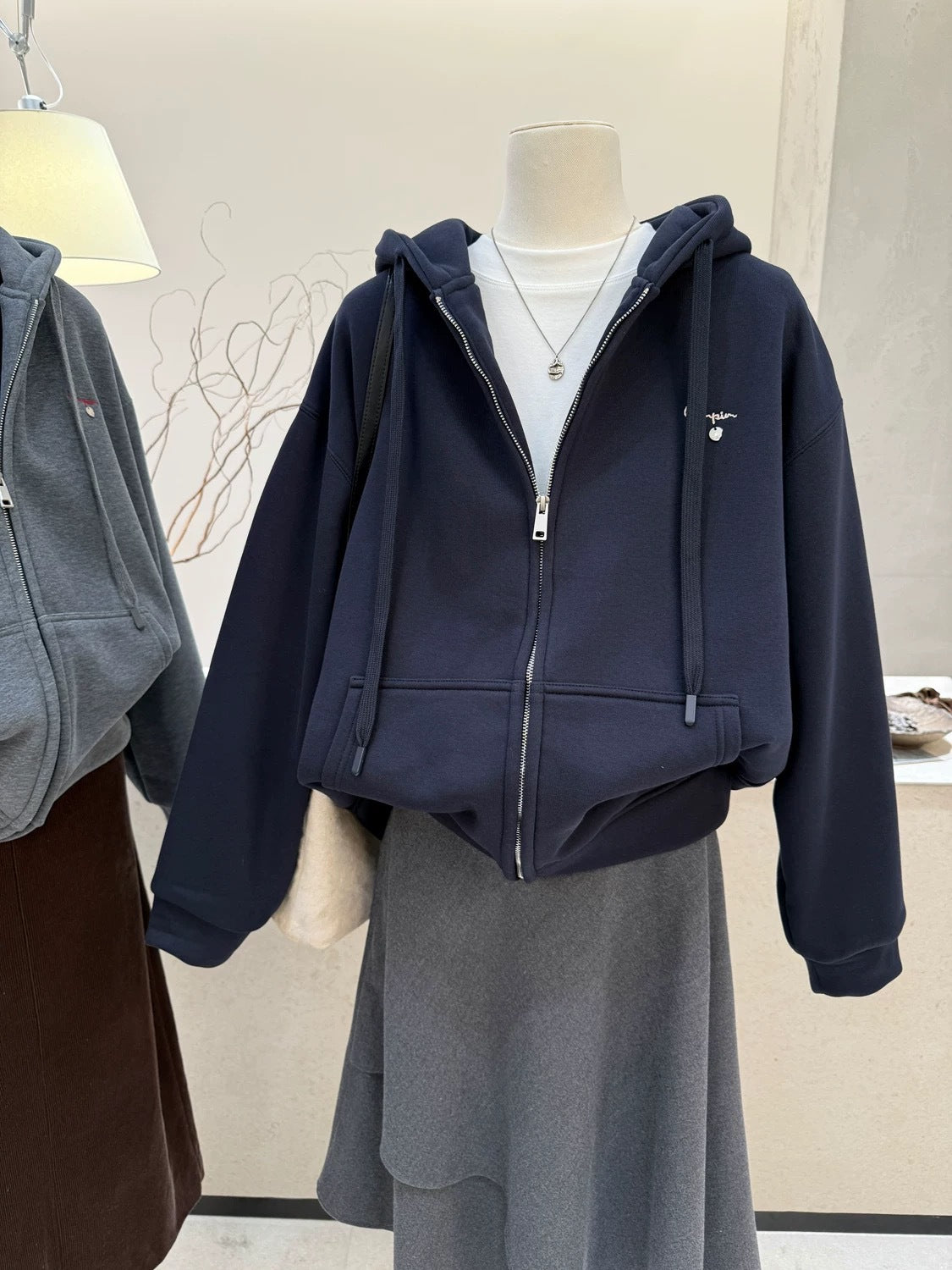 Velour Sweatshirt