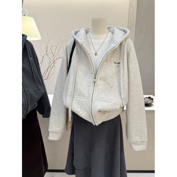 Velour Sweatshirt