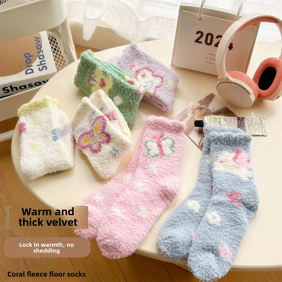 Velour Women's Socks