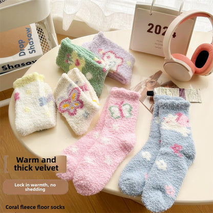Velour Women's Socks