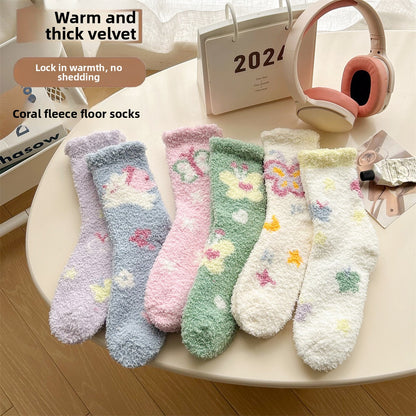 Velour Women's Socks