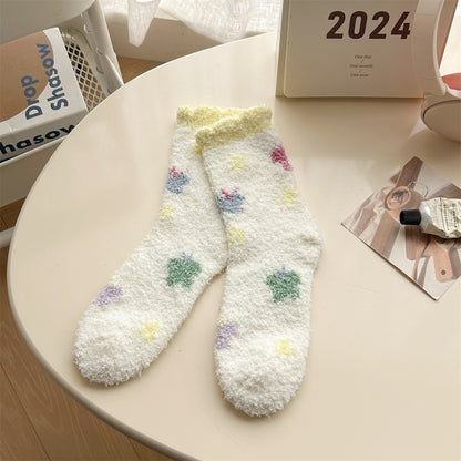 Velour Women's Socks