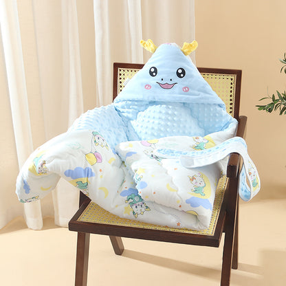 Velvet Cartoon Baby Blanket