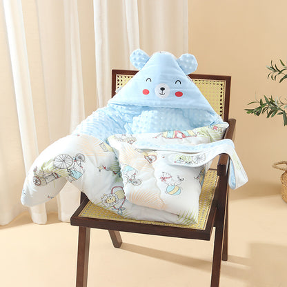 Velvet Cartoon Baby Blanket
