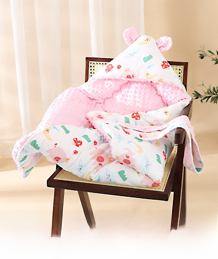 Velvet Cartoon Baby Blanket
