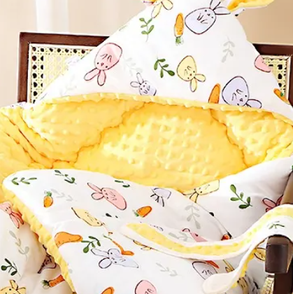 Velvet Cartoon Baby Blanket