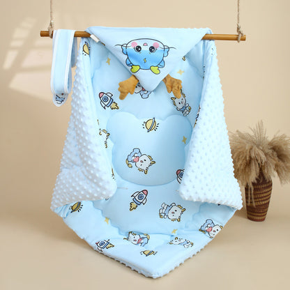 Velvet Cartoon Baby Blanket