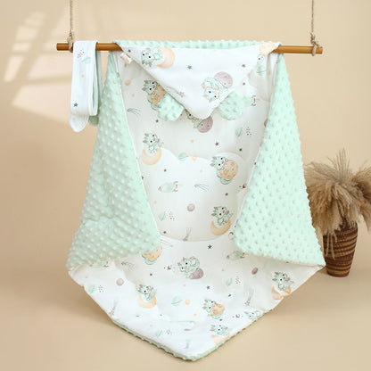 Velvet Cartoon Baby Blanket