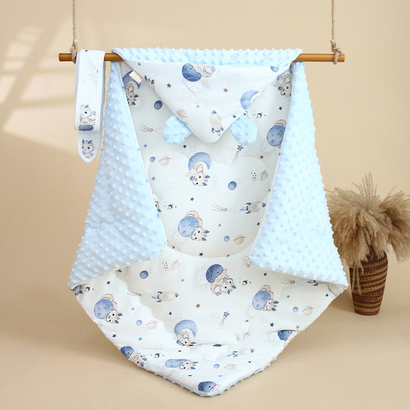 Velvet Cartoon Baby Blanket