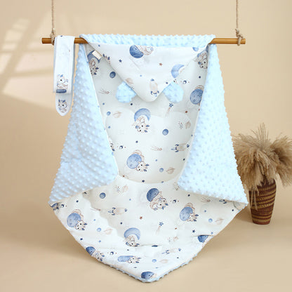 Velvet Cartoon Baby Blanket