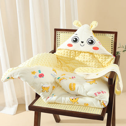 Velvet Cartoon Baby Blanket