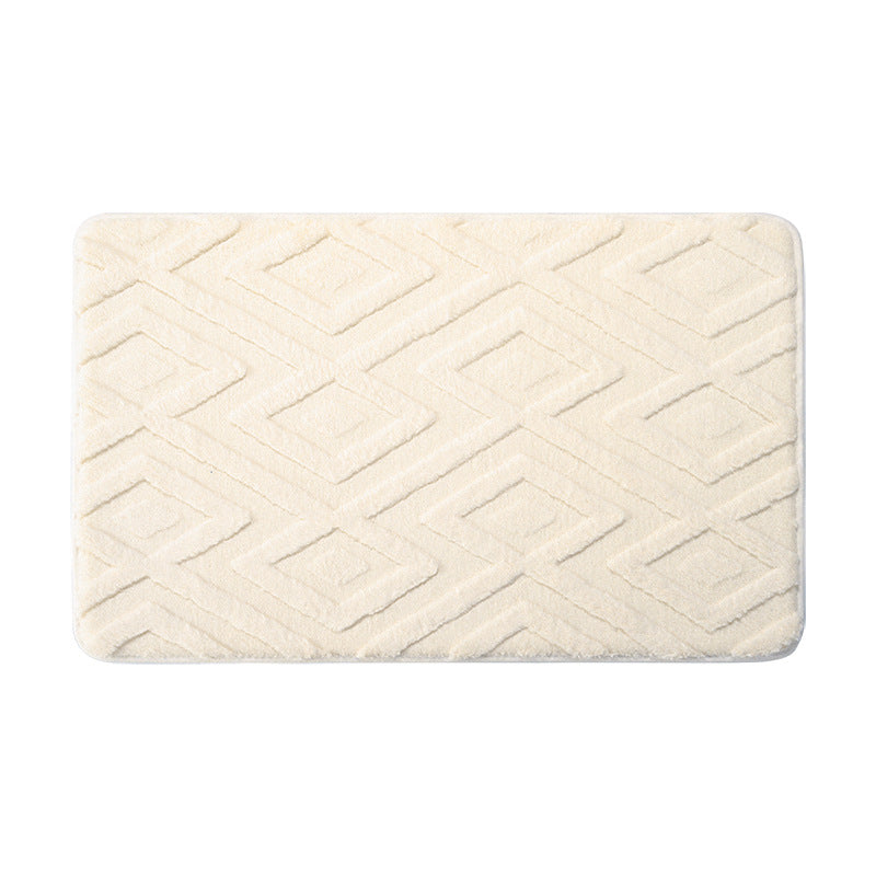 Velvet Diamond Jacquard Door Mat