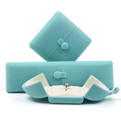 Velvet Double Opening Jewelry Storage Box