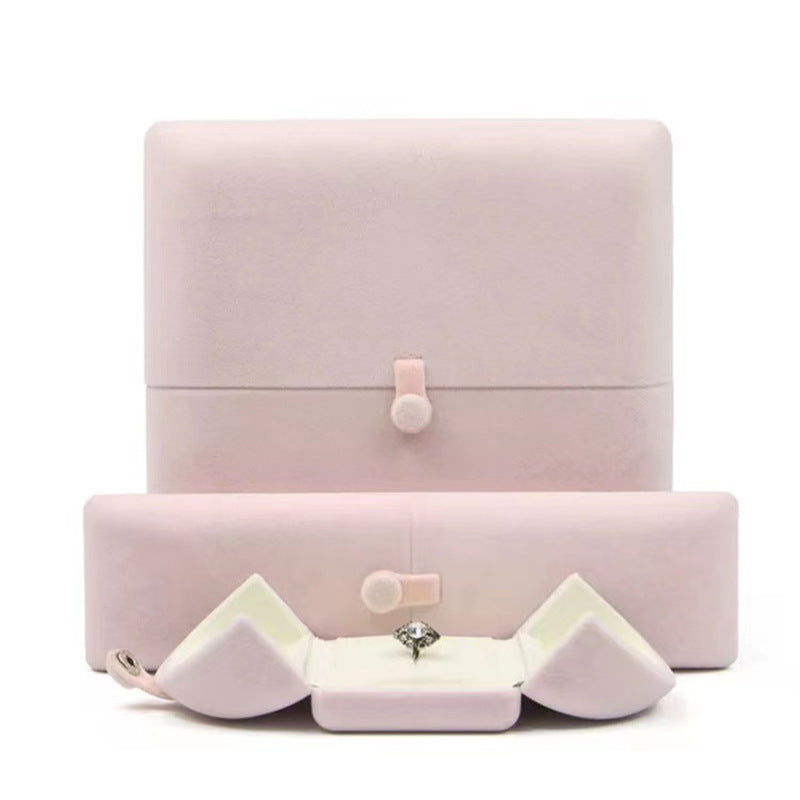 Velvet Double Opening Jewelry Storage Box