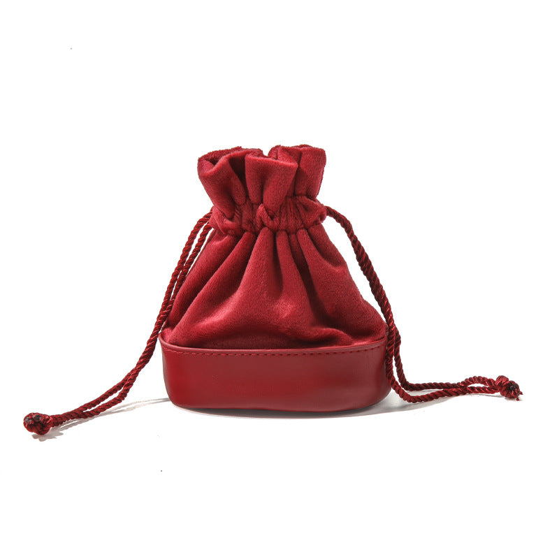 Velvet drawstring bag