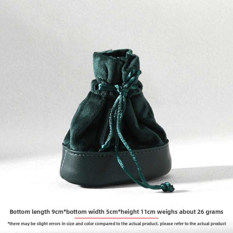 Velvet drawstring bag