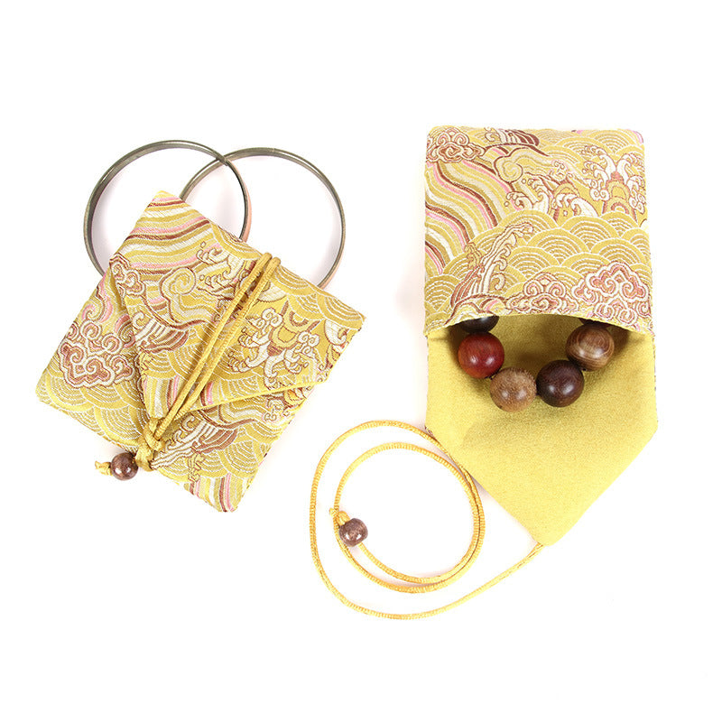 Velvet Drawstring Jewelry Storage Pouch