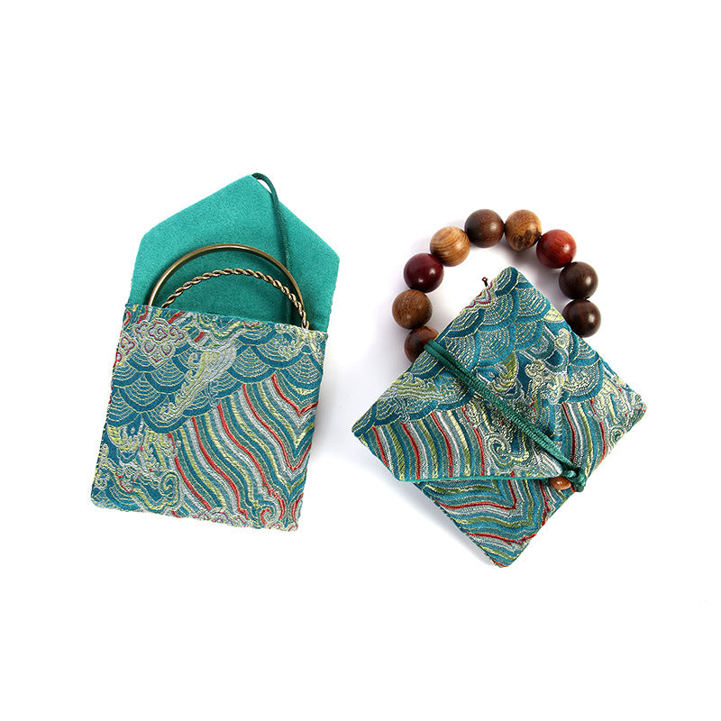 Velvet Drawstring Jewelry Storage Pouch