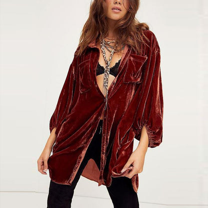 velvet dress