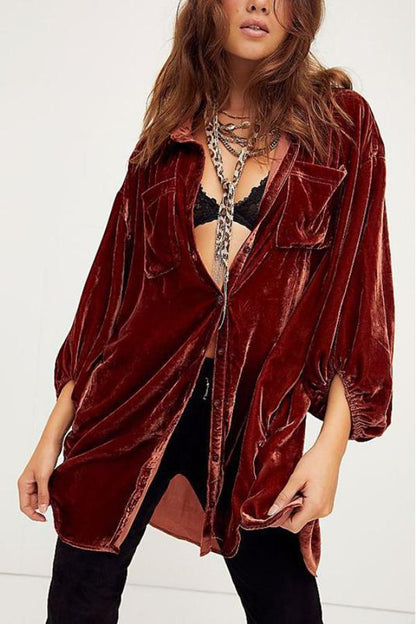 velvet dress