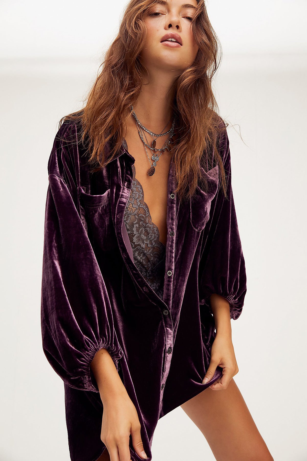 velvet dress