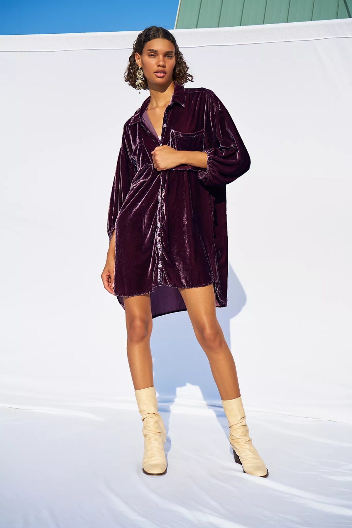 velvet dress