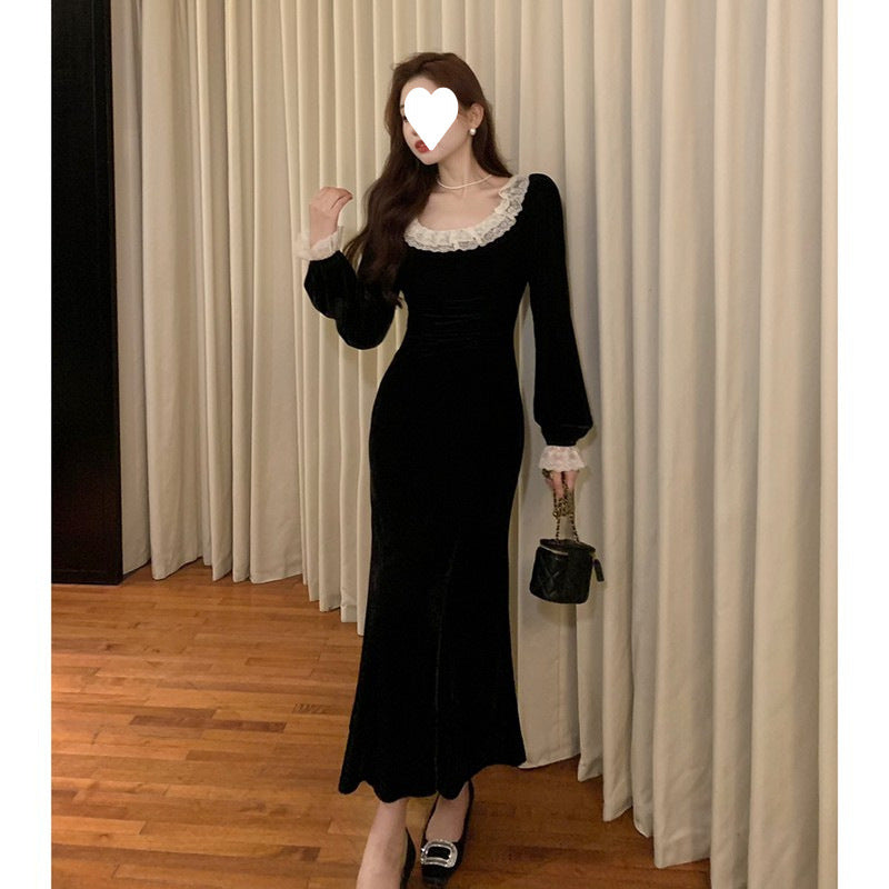 velvet dress