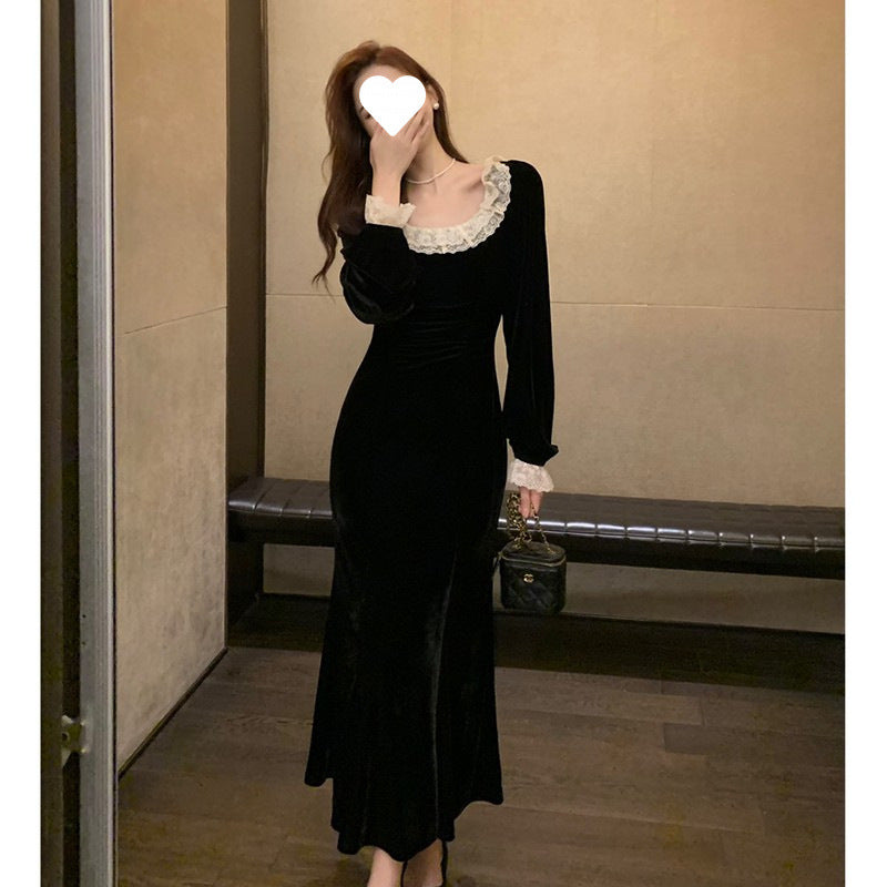 velvet dress
